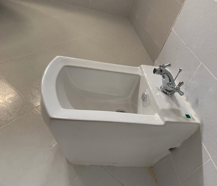 toilet washing area installed by tookboksi fundis
